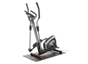 4260077541189 - Motive Fitness by UNO Crosstrainer CT 1000 grau schwarz mit Schutzmatte