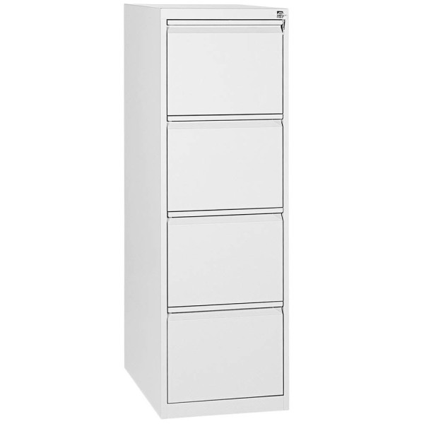 4260090172537 - Hängeregistraturschrank weiß weiß 4 Schubladen 4260090172537 Gürkan