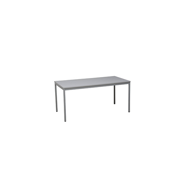 4260090173039 - Mehrzwecktisch grau rechteckig Vierkantrohr grau 1400 x 800 x 750 cm 4260090173039 Gürkan