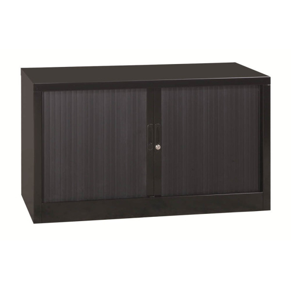 4260090173435 - Rollladenschrank schwarz 1 Fachboden 4260090173435 Gürkan