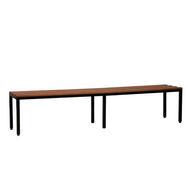 4260090178331 - Garderobenbank 107225 Holz 150cm freistehend buche schwarz 4260090178331 Gürkan