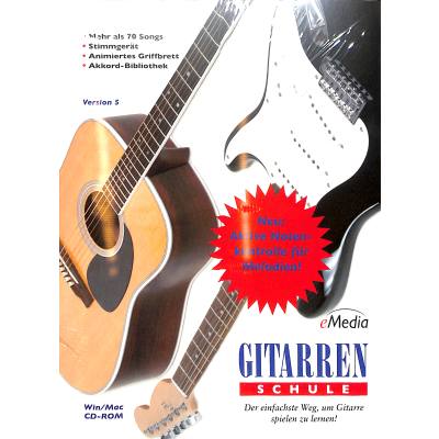 4260091811244 - Emedia Gitarrenschule (Version 5)