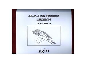 4260106430859 - Skin - SKIN Einband LEXSKIN Gr XL (Habersack) rubin-rot