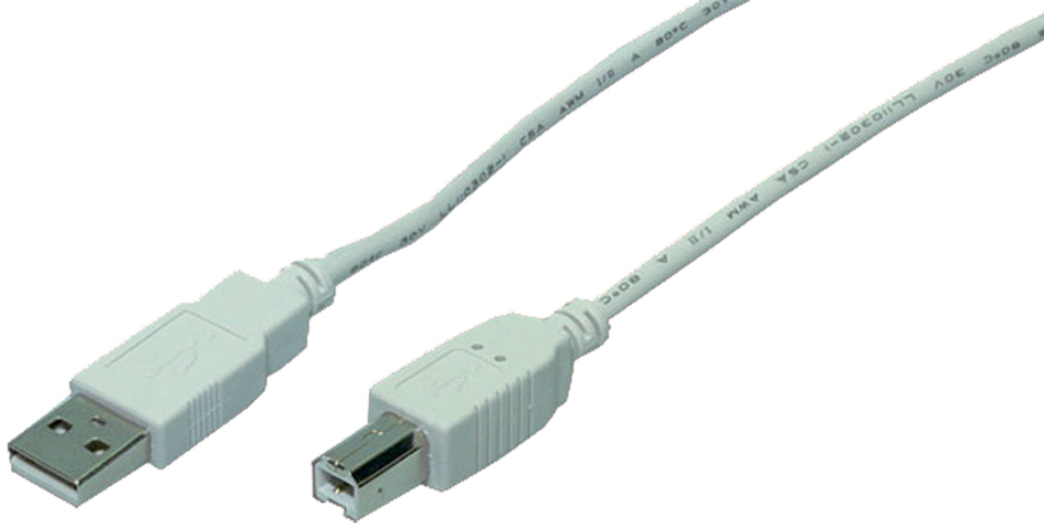 4260113560310 - USB-Kabel - usb (m) bis usb Type b (m) - usb 20 - 3 m (CU0008) - Logilink