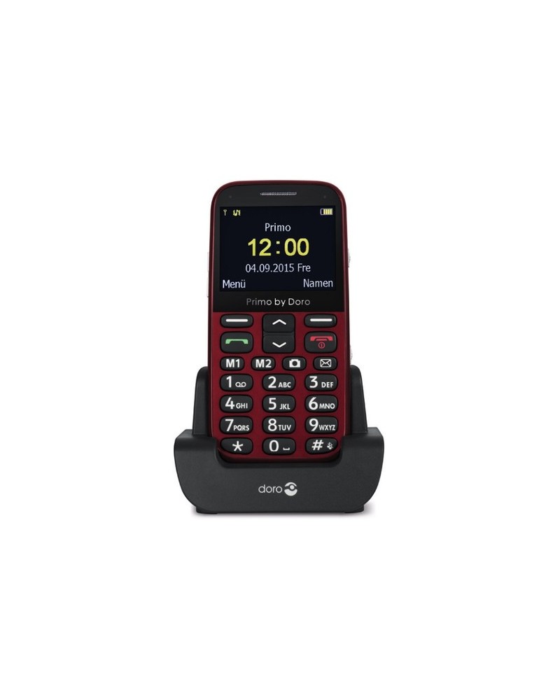 4260117672651 - DORO Primo 366 - Feature Phone - LCD-Anzeige - 320 x 240 Pixel - rear camera 03 MP - Rot