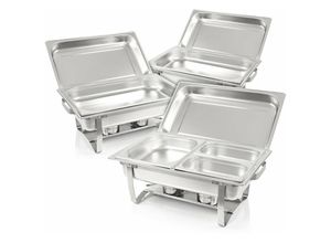 4260120779385 - Chafing dish Profi Set Montpellier 21 teilig - Mahlzeit