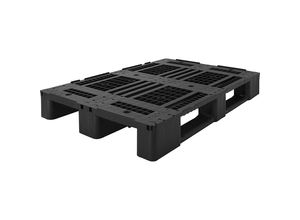 4260126615809 - Kunststoffpalette Traglast statisch 5000 kg Breite 800 mm durchbrochen ab 10 Stück ratioform 4260126615809 - Kunststoffpalette Traglast statisch 5000 kg Breite 800 mm durchbrochen ab 10 Stück ratioform