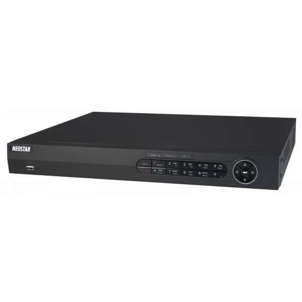 4260132681409 - NTR-1630PA 16-Kanal 4K UHD PoE NVR 3840x2160p H265 VCA CMS HDMI 4K IP Rekorder