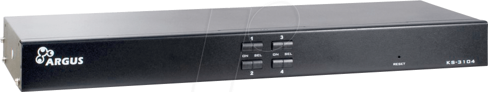 4260133127883 - Inter-Tech KVM Switch KS-3104 Rackmount 4260133127883 - Inter-Tech KVM Switch KS-3104 Rackmount