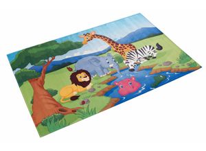 4260133930483 - Kinderteppich BÖING CARPET Lovely Kids 403 Teppiche Gr B L 140 cm x 200 cm 6 mm 1 St bunt Kinder Kinderzimmerteppiche