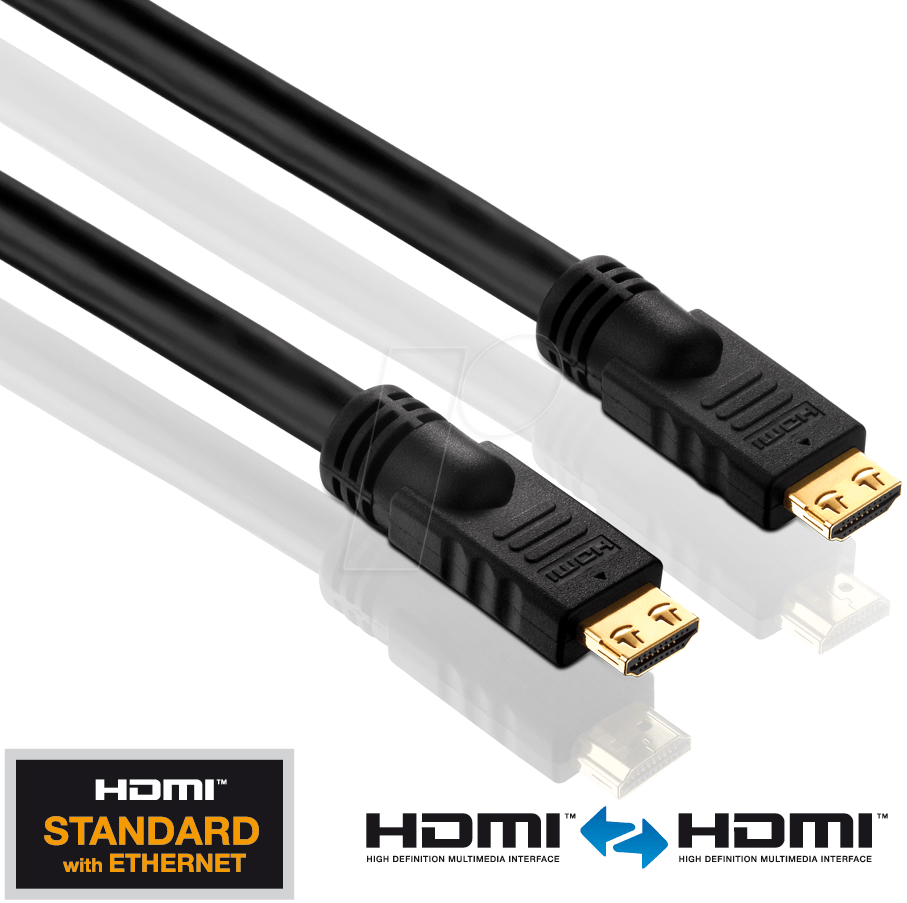 4260134119634 - PI1000-100 HDMI-Kabel 10 m HDMI Typ A (Standard) Schwarz 426