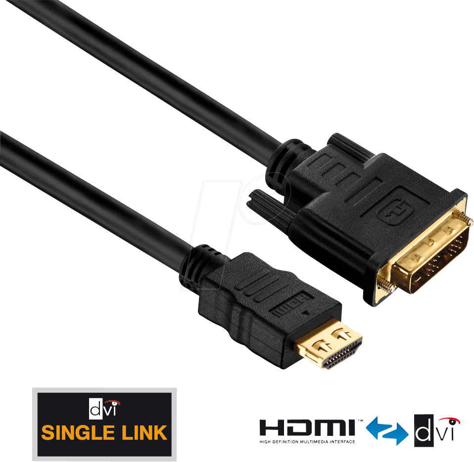 4260134120067 - PureInstall PI3000 High-Speed hdmi dvi Single Link - Rundkabel - 05 m (PI3000-005) (PI3000-005) - Purelink