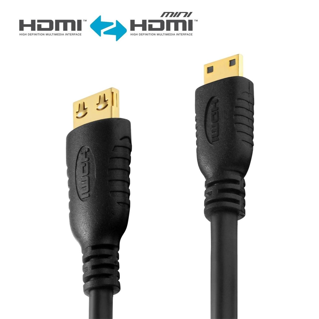 4260134120166 - 0 HDMI Mini HDMI Kabel - PureInstall 150m