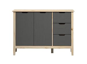 4260138268703 - Ebuy24 - Latera Sideboard 3 Schubladen 2 Türen grau