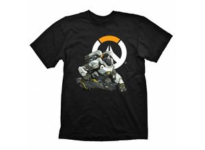 4260144324783 - Northix - Overwatch T-Shirt - Winston Logo - Größe l