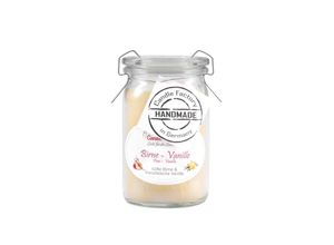 4260146451708 - Baby Jumbo Birne-Vanille Duftkerze Dekokerze 308108 - Candle Factory