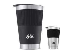 4260149872098 - ESBIT Thermobecher Isolierbecher Sculptor Kaffee Auto Becher Kaffeetasse 550 ml Farbe schwarz