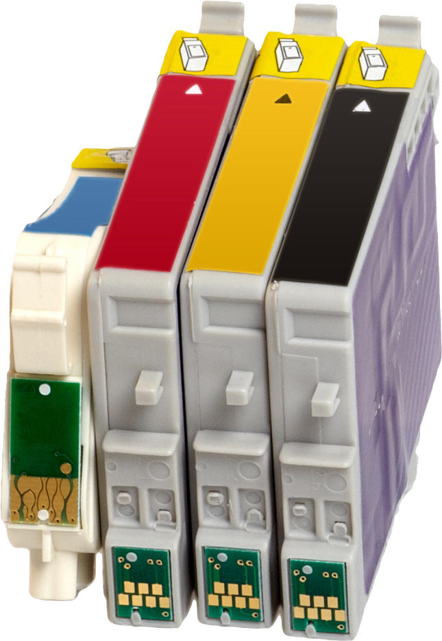 4260156638199 - 4 Tinten ersetzt Epson C13T06154010 4-farbig 4260156638199 - 4 Tinten ersetzt Epson C13T06154010 4-farbig