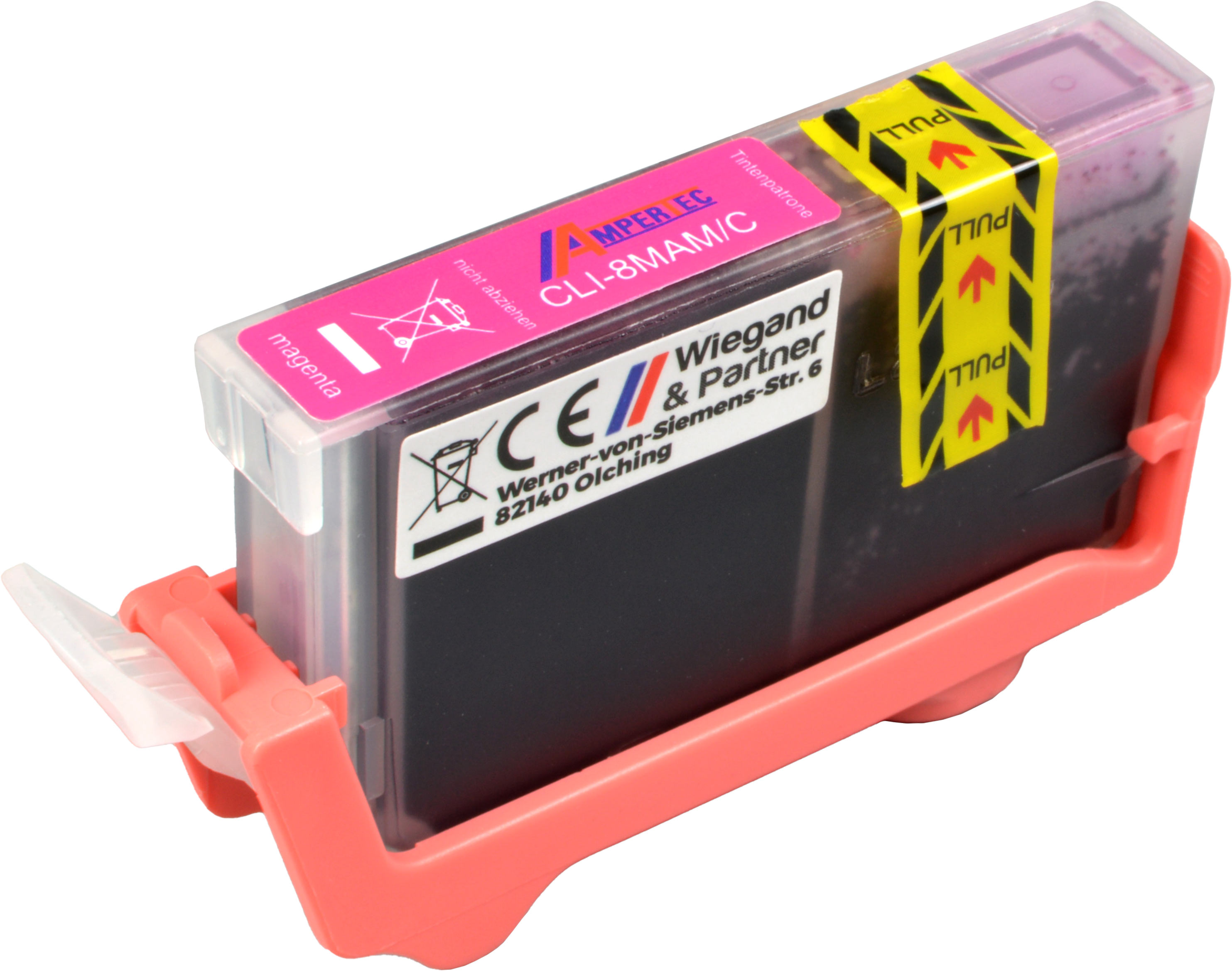 4260156638458 - Tinte ersetzt Canon 0622B001  CLI-8M  magenta