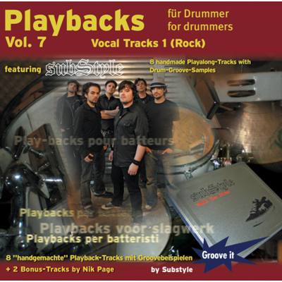 4260166384925 - PLAYBACKS FUER DRUMMER 7 - VOCAL TRACKS 1 (ROCK)