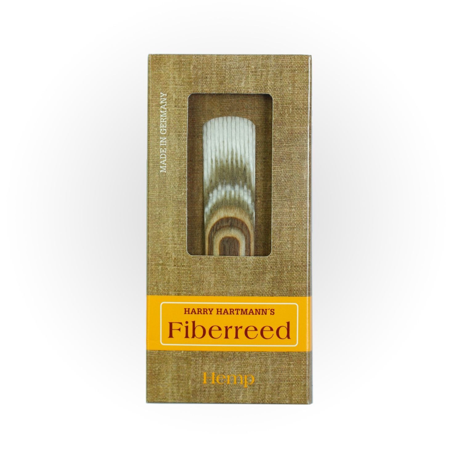 4260167257174 - Hartmann Fiberreed Hanf Blatt Altsaxophon M 80% Naturfaser 20% High Tech Fasern