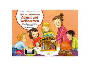 4260179515101 - Betül und Nele erleben Advent und Weihnachten Kamishibai Bildkartenset m 1 Beilage - Viola M Fromme-Seifert Naciye Kamcili-Yildiz Box