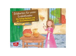 4260179515194 - Die heilige Barbara und der Kirschblütenzweig Kamishibai Bildkartenset - Catharina Fastenmeier Box