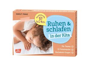 4260179515569 - Ruhen und schlafen in der Kita m 1 Beilage - Margit Franz Box