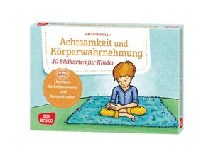 4260179516542 - Achtsamkeit und Körperwahrnehmung 30 Bildkarten für Kinder m 1 Beilage