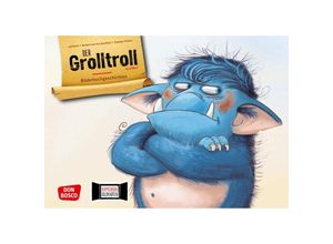 4260179516962 - Bilderbuchgeschichten für unser Erzähltheater   Der Grolltroll Kamishibai Bildkartenset - Barbara Van Den Speulhof Box