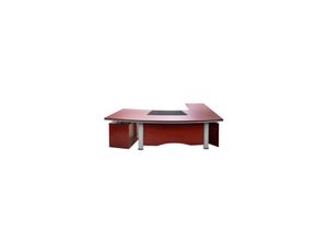 4260180270082 - Büromöbel Chef Schreibtisch BERLIN links 260 cm Furnier Winkelschreibtisch