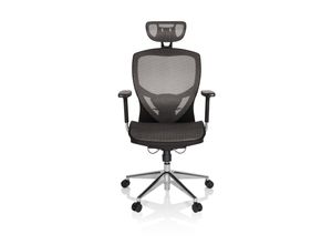 4260182534519 - High End Bürostuhl VENUS ONE Netzstoff mit Armlehnen hjh OFFICE
