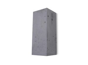 4260183477174 - Betonleuchte Wandleuchte Guro anthrazit H 25 cm 10745