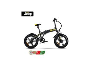 4260186730139 - Jeep Fold FAT E-Bike FR 7020 20“ Kompaktrad Falt-E-Bike 7-Gang Kettenschaltung black