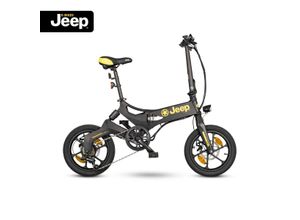 4260186730467 - Jeep Fold E-Bike FR 6020 16 Laufräder 7-Gang Shimano Schaltung black