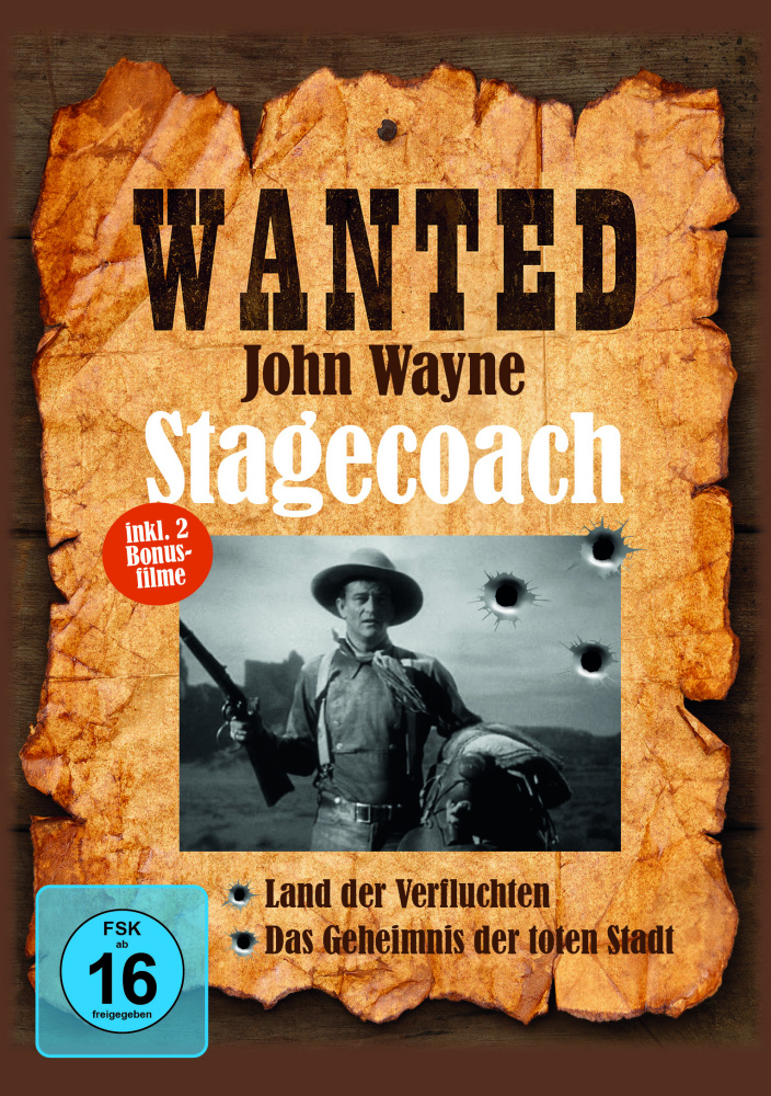 4260187032836 - Wanted John Wayne (DVD)