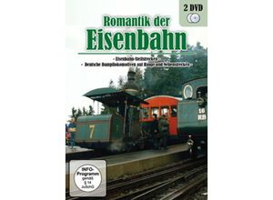 4260187034618 - Romantik der Eisenbahn - Deutsche Dampflokomotiven & Eisenbahn-Steilstrecken (DVD)