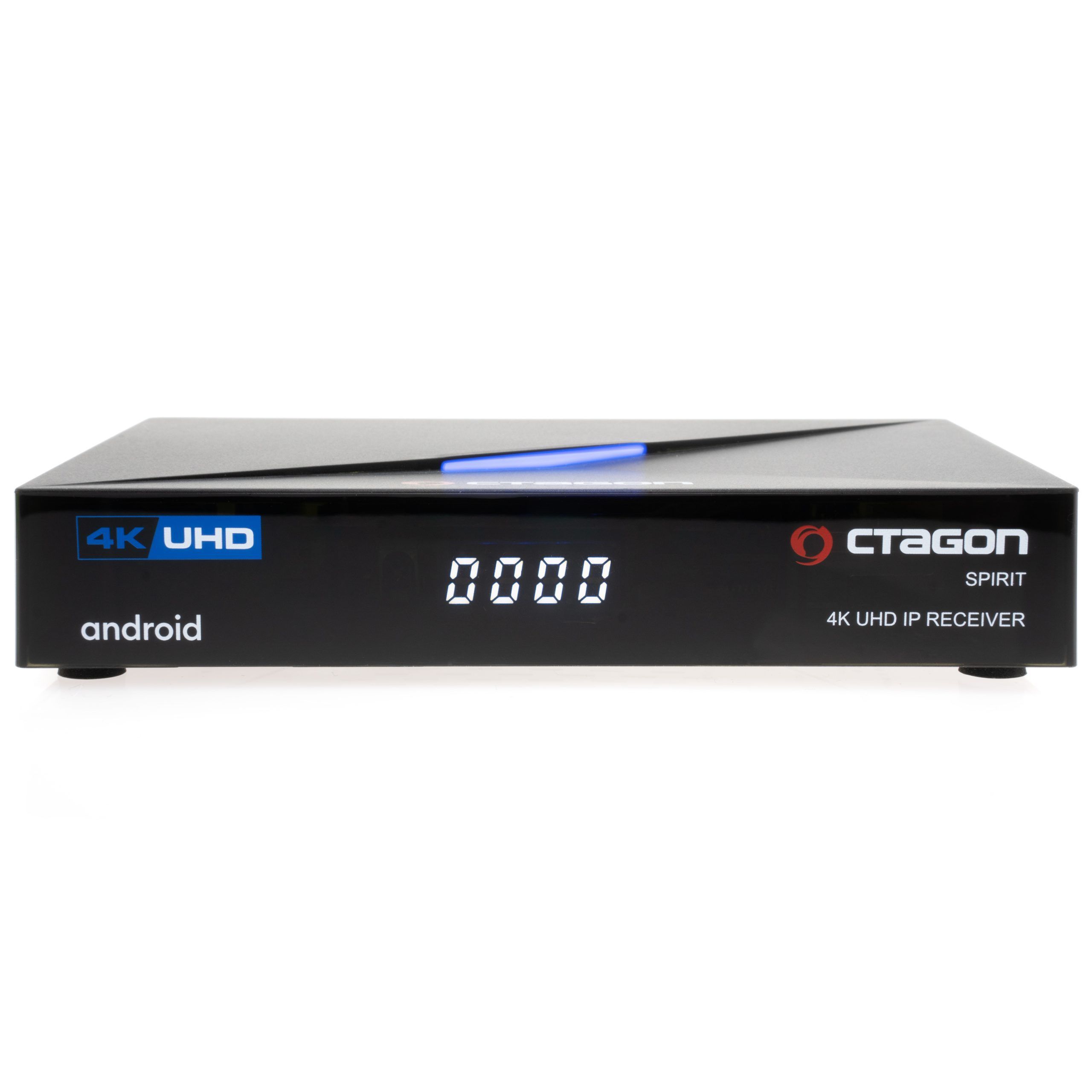 4260189999434 - OCTAGON SPIRIT 4K UHD HDR10+ ANDROID TV OTT MEDIA STREAMING BOX 5G WiFi