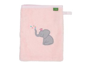 4260190888383 - Waschhandschuh WISCH & WEG - ELEFANT (16x21) in rosa