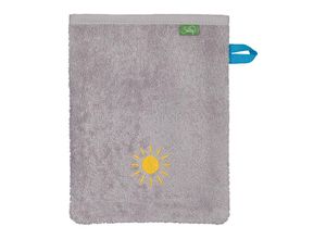 4260190889878 - Waschlappen SUNSHINE in grau 4260190889878 - Waschlappen SUNSHINE in grau