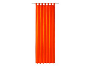 4260196170291 - Vorhang TOM TAILOR DOVE Gardinen Gr 255 cm Schlaufen 130 cm orange Landhaus Gardinen Gardine