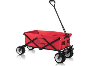 4260196245241 - Faltbarer Bollerwagen Offroad - Rot