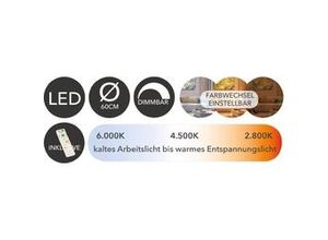 4260198487113 - Mega Light - MegaLight led Deckenleuchte 60 cm Sternenhimmel glitzernde Diamanteffekte