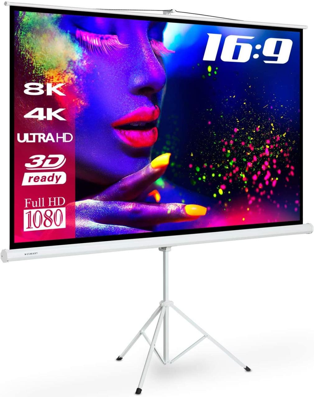 4260201932814 - ESMART Professional MISATI Stativ Leinwand 221 x 125 cm (100) 169 4260201932814 - ESMART Professional MISATI Stativ Leinwand 221 x 125 cm (100) 169
