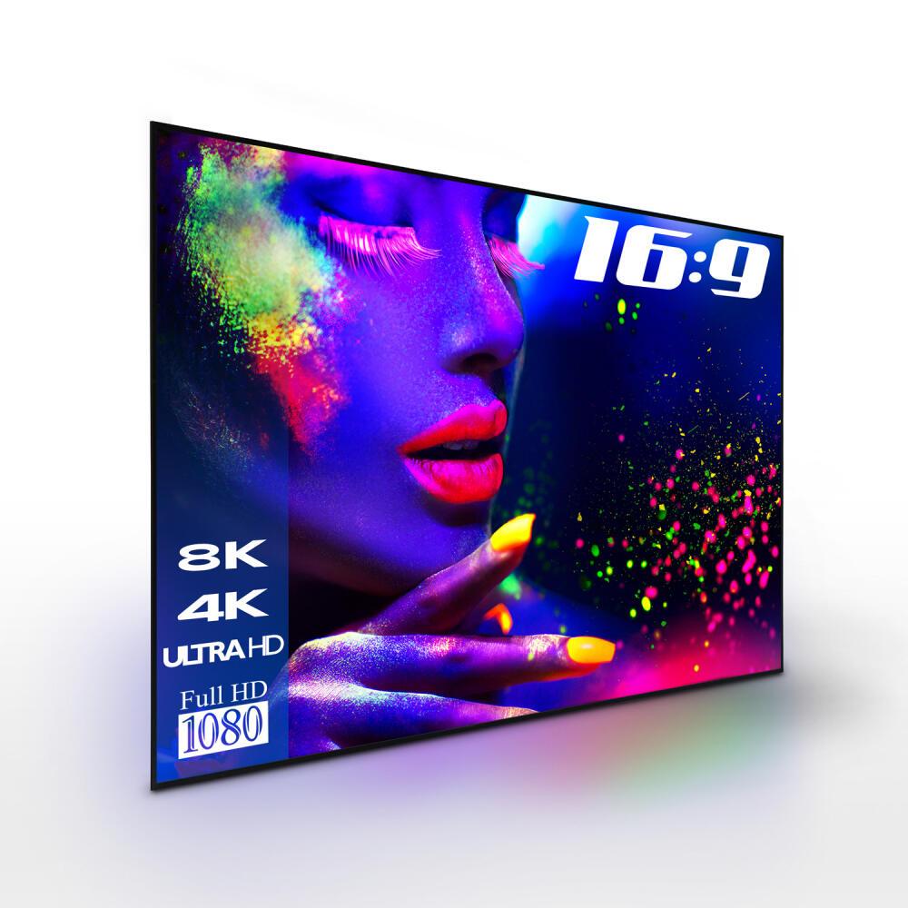 4260201939776 - eSmart Germany Expert UKD Tageslicht Rahmen Leinwand GRAU 266x149 cm (120) 169