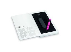 4260202788700 - LAMY Kugelschreiber pico neon pink M Set Lederetui 4260202788700 - LAMY Kugelschreiber pico neon pink M Set Lederetui