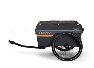 4260204181240 - Cargo Fahrrad Anhänger Qubee Grey faltbar