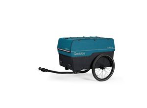 4260204182704 - Fahrradanhänger Qubee XL Limited Edition Petrol Bollerwagen Set