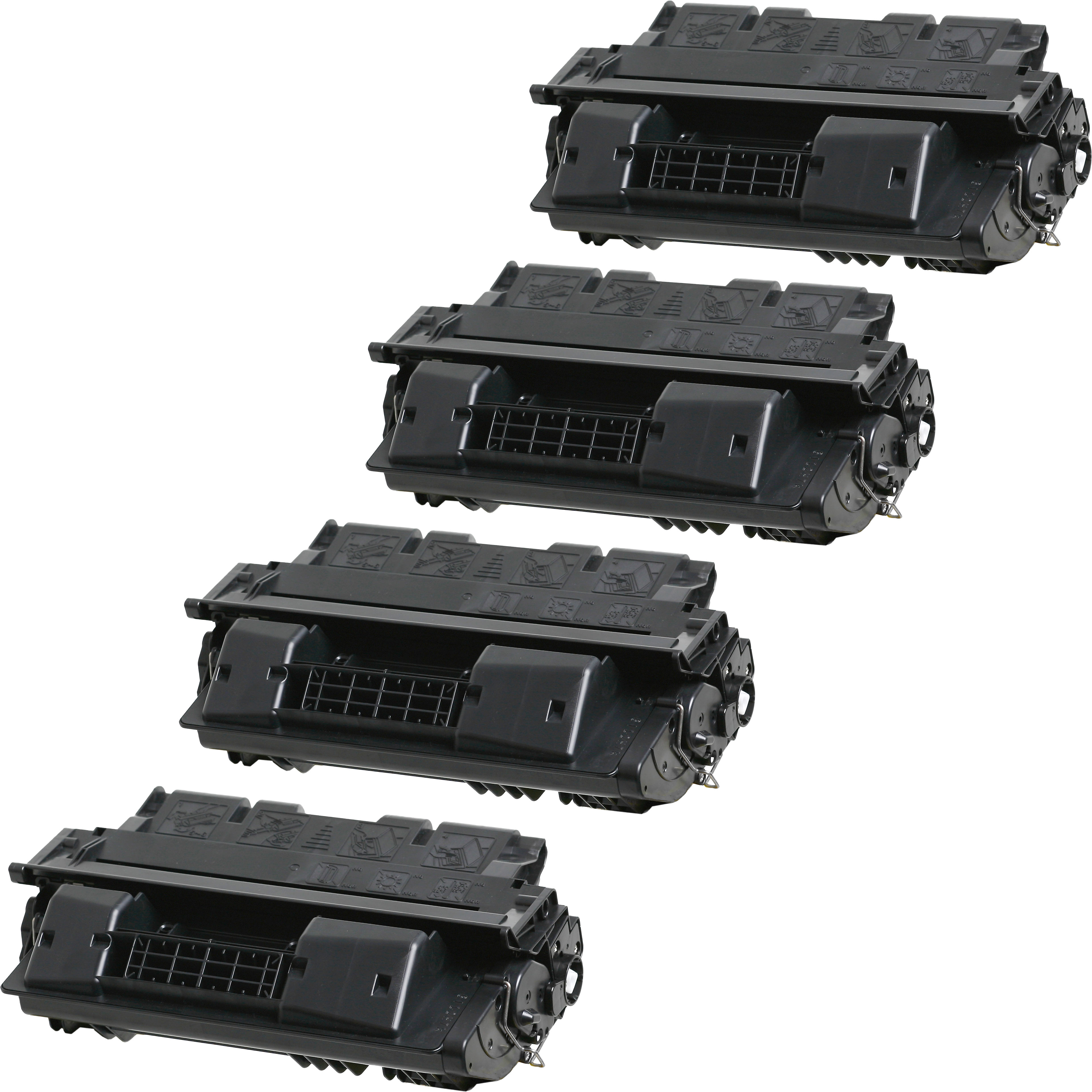 4260206573203 - 4 Toner ersetzt HP C8061X  61X  schwarz