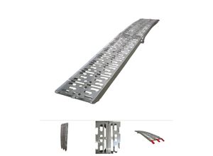 4260213360452 - Grafner® Alu Auffahrrampe Verladerampe klappbar 226x295 cm 340 kg